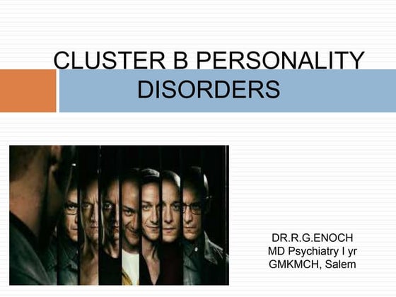 PERSONALITY DISORDERS DSM5 | PPTX | Mental Health | Diseases and Conditions