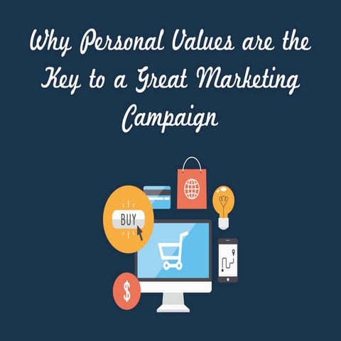 Why Personal Values are the Key to a Great Marketing Campaign