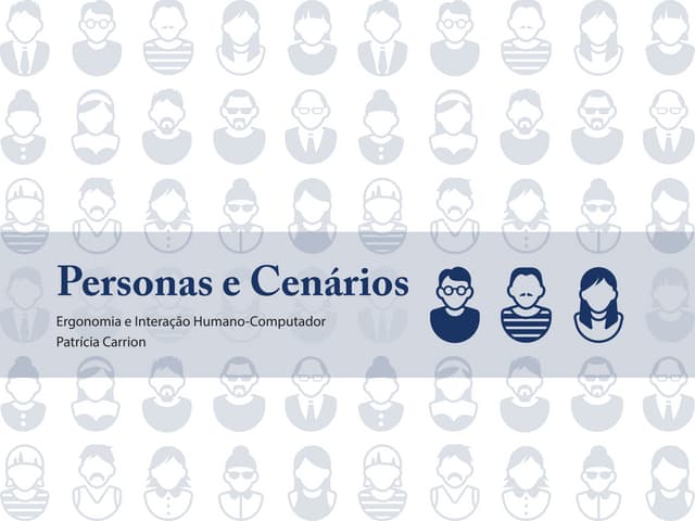 Personas e Cenários