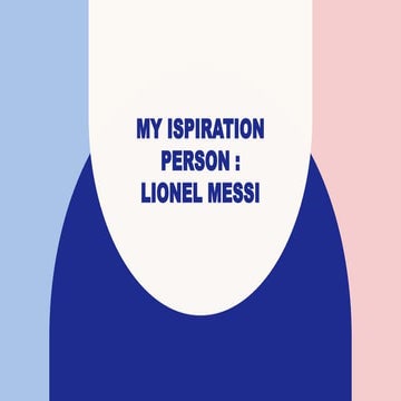 Presentation on Lionel Messi | PPT