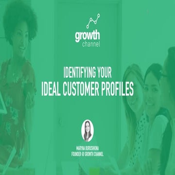 Identifying Your Ideal Customer Profiles (a.k.a. ICP & Personas)