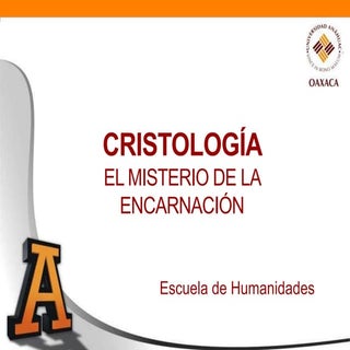 Cristología - El verbo encarnado