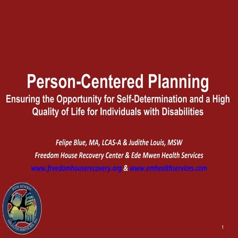 Person centered planning for direct care employees | PPT