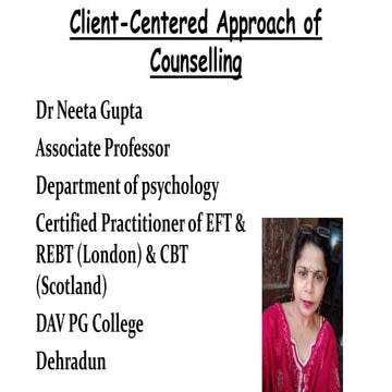 Person centred Approach