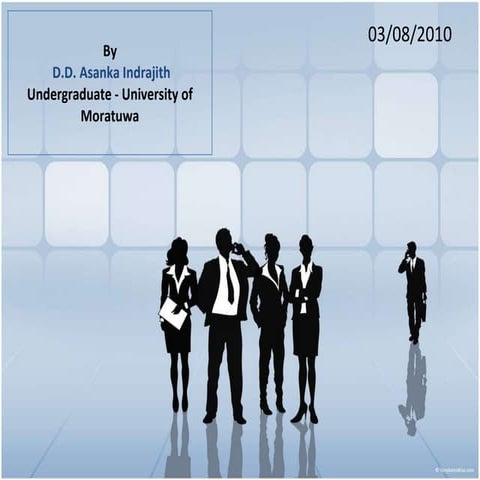 Personnal branding by D.D. Asanka indrajith