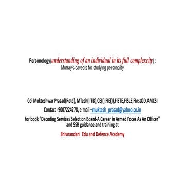 Personology Murray.pptx