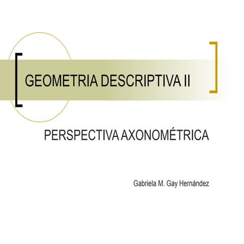 Perspectiva axonométrica