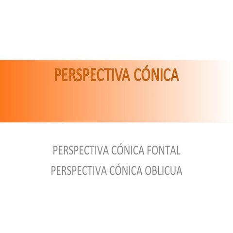 Perspectiva conica