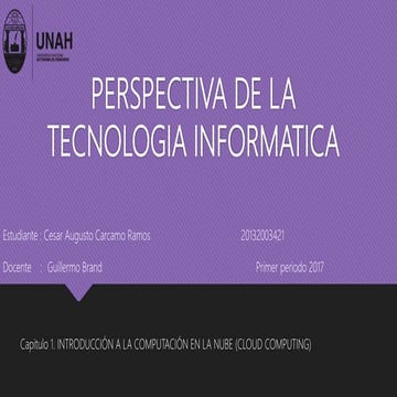 Computacion en la nube Cap. 1