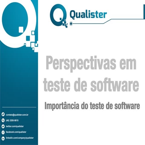 Perspectivas em teste de software