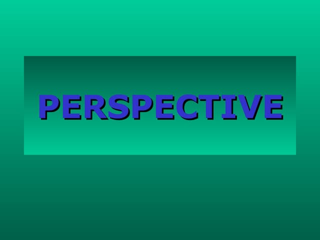 Perspective