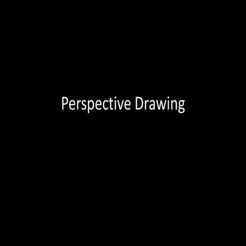 Perspective Drawing