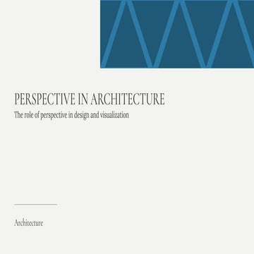 Perspective in Architecture: Types, Principles and Importance in Design ...