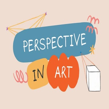 Perspective in Art, 1 point Perspective, 2 point perspective and 3 point pers...
