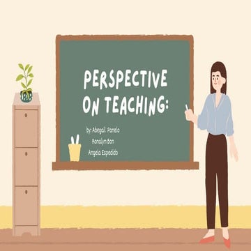 Perspective on Teaching.teaching mathematics | PDF
