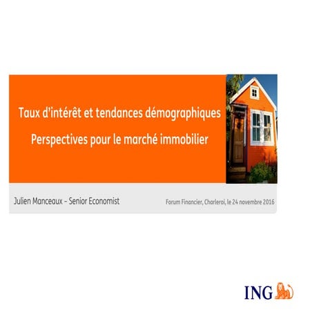 Perspectives du marché immobilier - Julien Manceaux