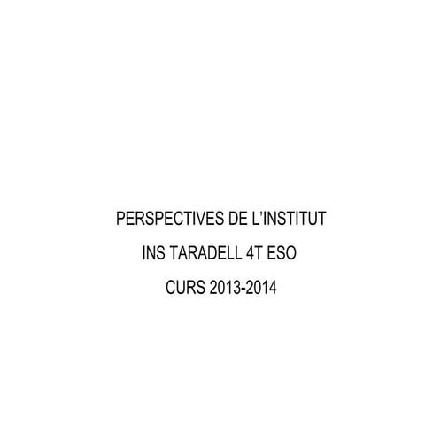 Perspectives institut