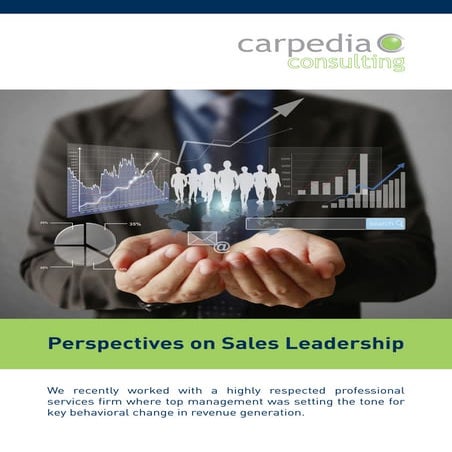 Perspectives on Sales Leadership - The sales Leadership / Management Dilemma
