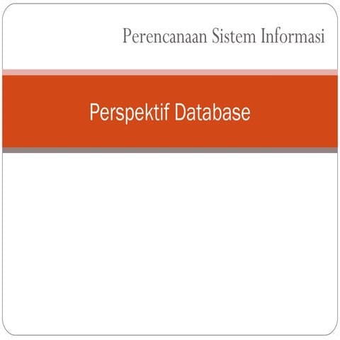 Perspektif database