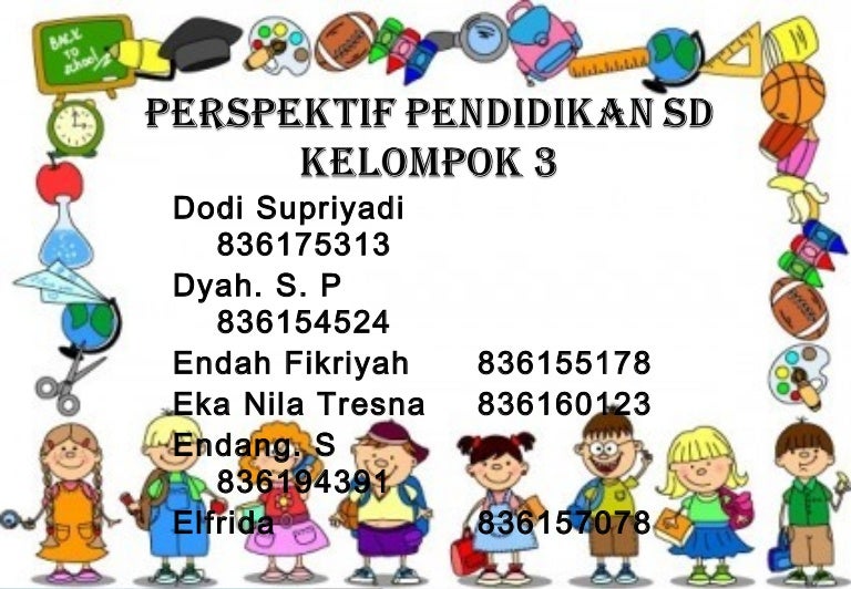 Perspektif Pendidikan Sd