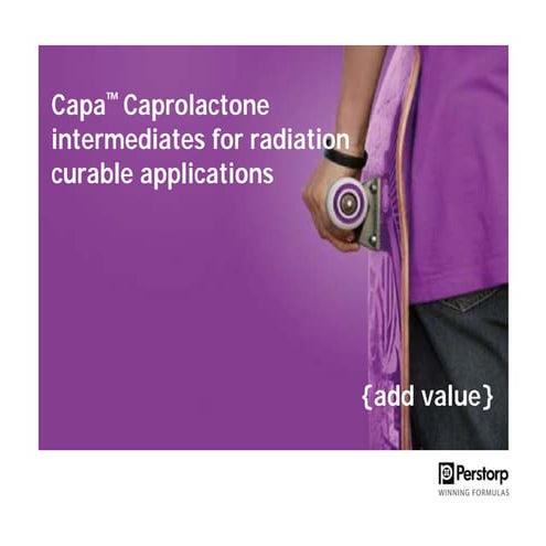 Perstorp - Plasticizer for Sensitive PVC Applications | PDF