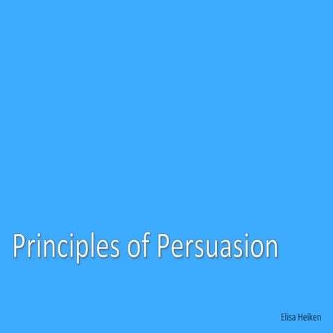 Persuasion and Facebook games