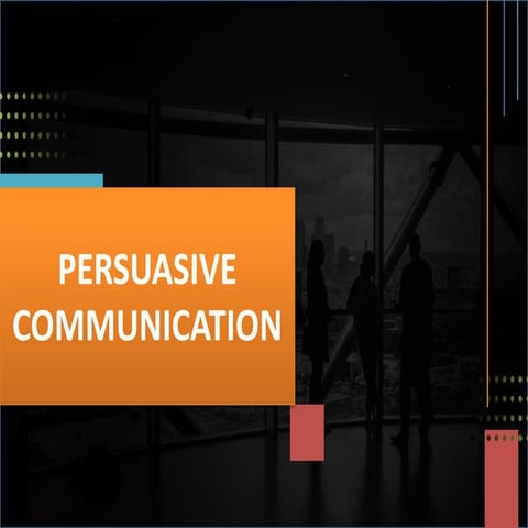 Persuasive communication (1)