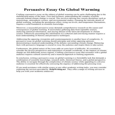 Persuasive Essay On Global Warming.pdf