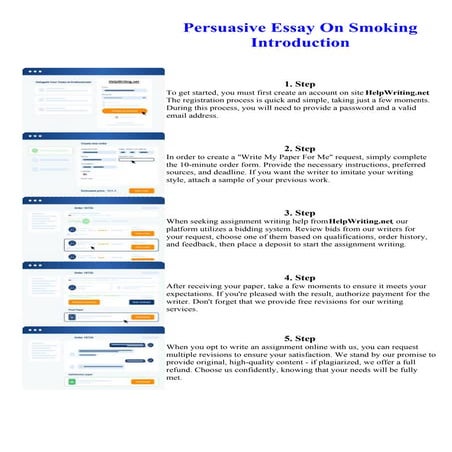 Persuasive Essay On Smoking Introduction