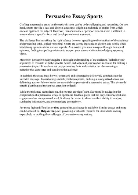 Writing An Analytical Essay | PDF