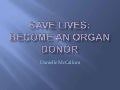 Benefits of organ donation persuasive picture