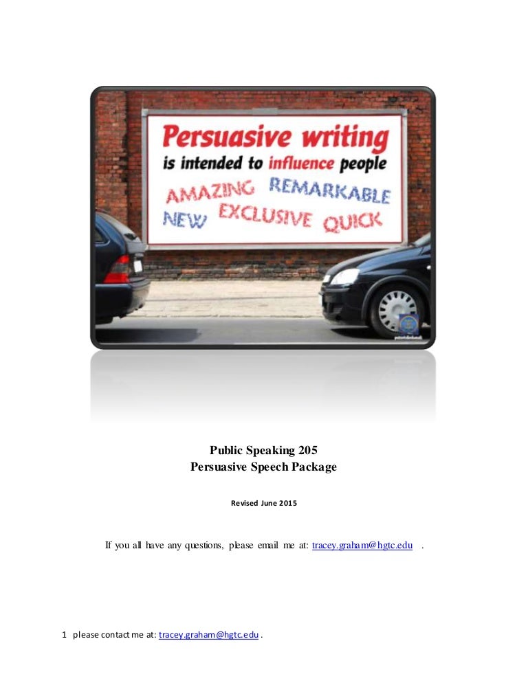 Buy persuasive speech on line