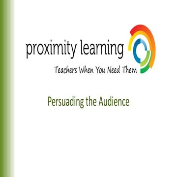 Persuasive techniques