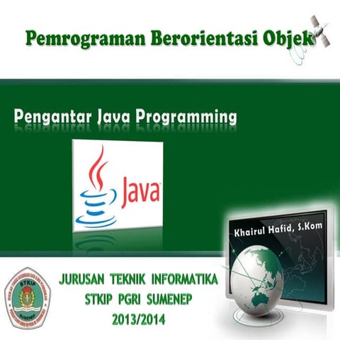 01. Pengenalan OA Java Fundamentals | PPTX