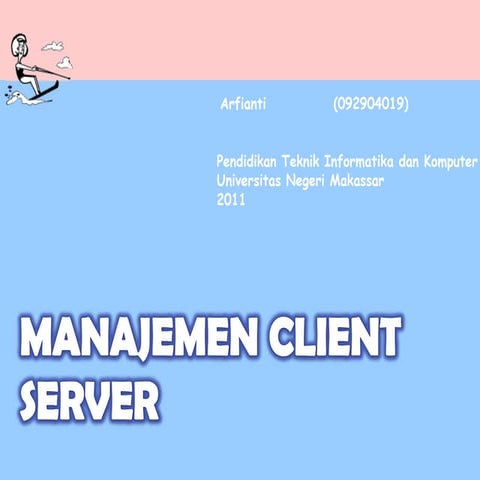 Manajemen client server