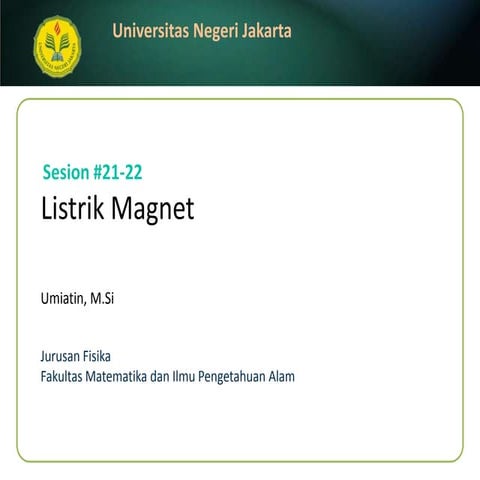 Listrik Magnet (21 - 22)
