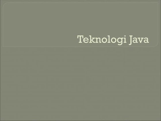 PERT 2 & 4 Pengenalan_Java.pptx PERT 2 & 4 Pengenalan_Java.pptx