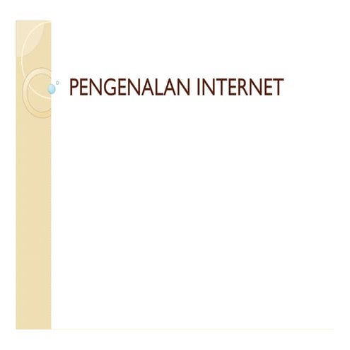 Pertemuan 03 - Pengenalan Dasar Internet | PDF