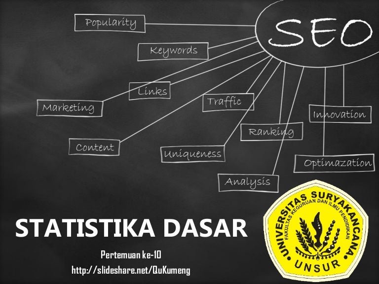 Statistika Dasar Pertemuan 10
