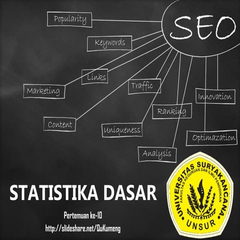 Statistika Dasar Pertemuan 10