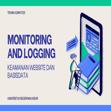 Pertemuan 10 monitoring 1 and logging in server | PPTX