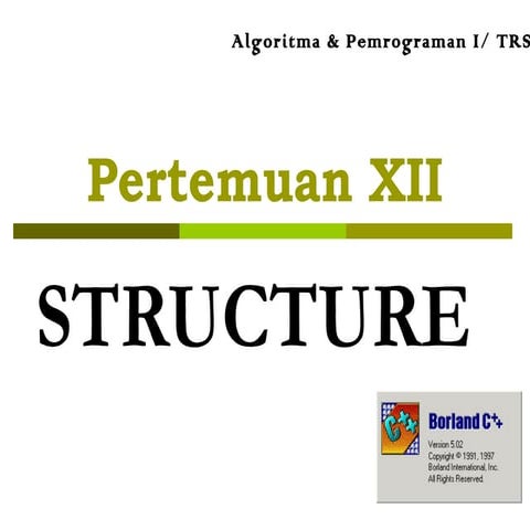 Pertemuan 2 : Algoritma & Pemrograman | PPT