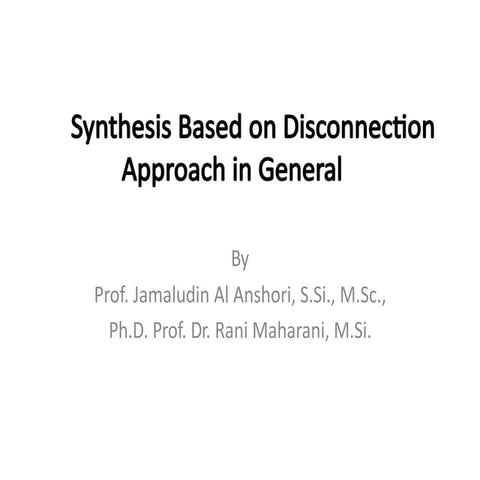 Functional group interconversion (fgi) presentation | PPTX