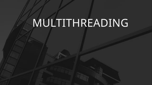 Pertemuanke13- multithreading      .pptx