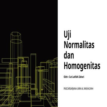 UJI NORMALITAS DAN HOMOGENITAS DATA.pptx