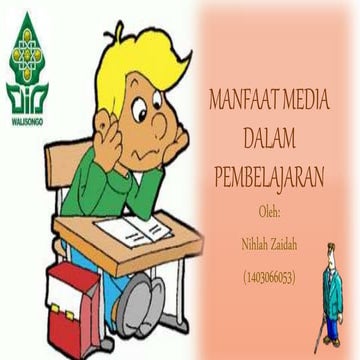 MANFAAT MEDIA DALAM PEMBELAJARAN