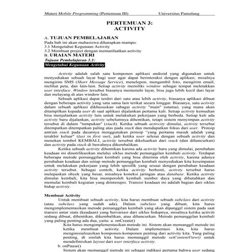 Pertemuan 3 activity