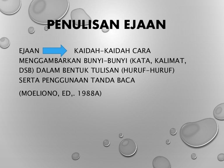 Penulisan Karya Ilmiah Penulisan Ejaan Huruf Kata Kalimat