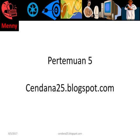 Algoritma&Pemrograman C++ Pertemuan 5