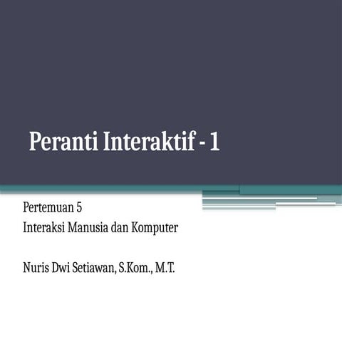 menjelaskan piranti komputer yang digunakan dalam imk